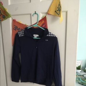 Girls vineyard vines quarter zip